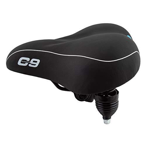 Sunlite Cloud9 Bicycle Suspension Cruiser Saddle, Cruiser