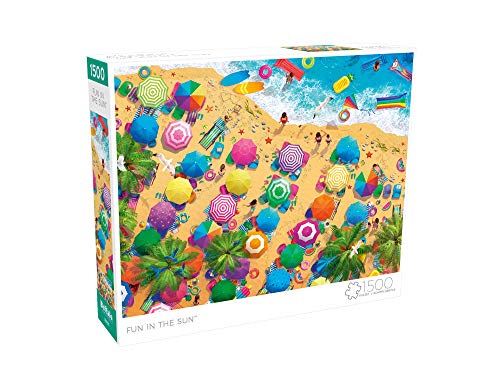 Buffalo Games Fun In The Sun 1500 Piece Jigsaw Puzzle Cats Luv Us Deals