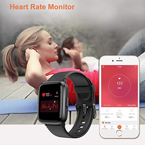 Yamay Smart Watch Ver Watches For Men Women Fitness Tracker Blood Pressure Monitor Blood Oxygen Meter Heart Rate Monitor Ip68 Waterproof Smartwatch Compatible With Iphone Samsung Android Phones Cats Luv